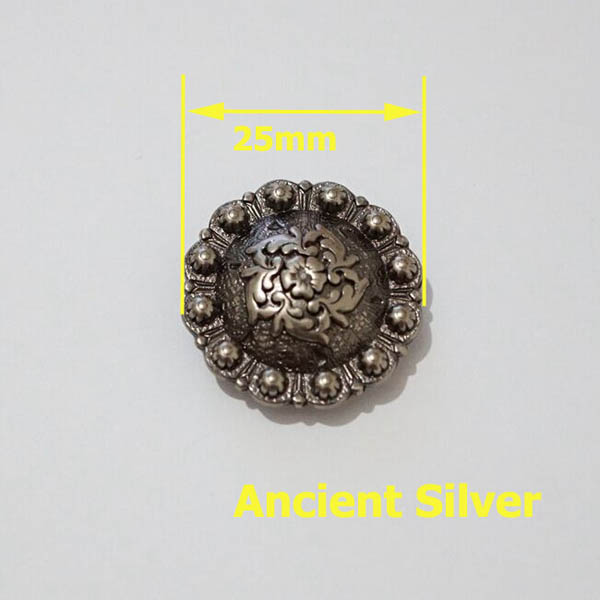 KBM03 Berry Conchos 25mm 1pc/bag