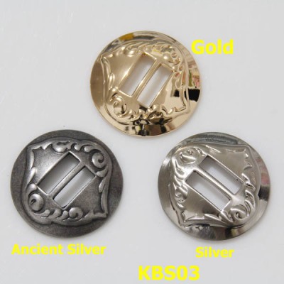 KBS03 Saddle Concho Sets 32mm 1pc/bag