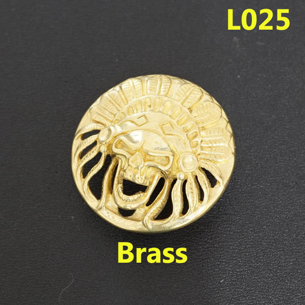 L025 Indian Chiefs Conchos 31mm 1pc/bag