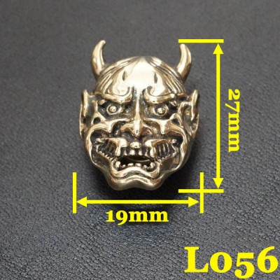 L056 Brass Conchos Screw Back 19x27mm 1pc/bag