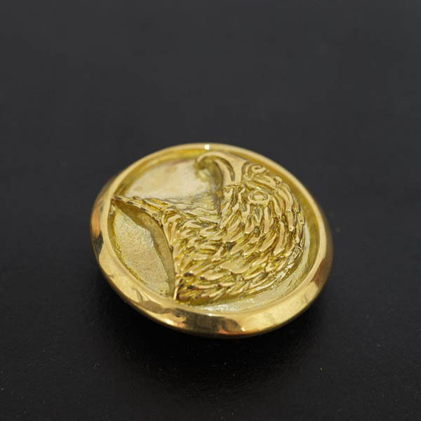 L096-28 Eagle Head Badge Conchos 28mm 1pc/bag