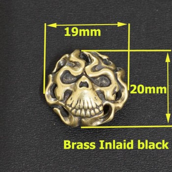 L102 Wholesale Brass Western Conchos 20x19mm 1pc/bag