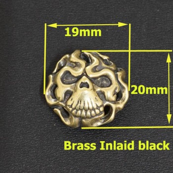 L102 Wholesale Brass Western Conchos 20x19mm 1pc/bag