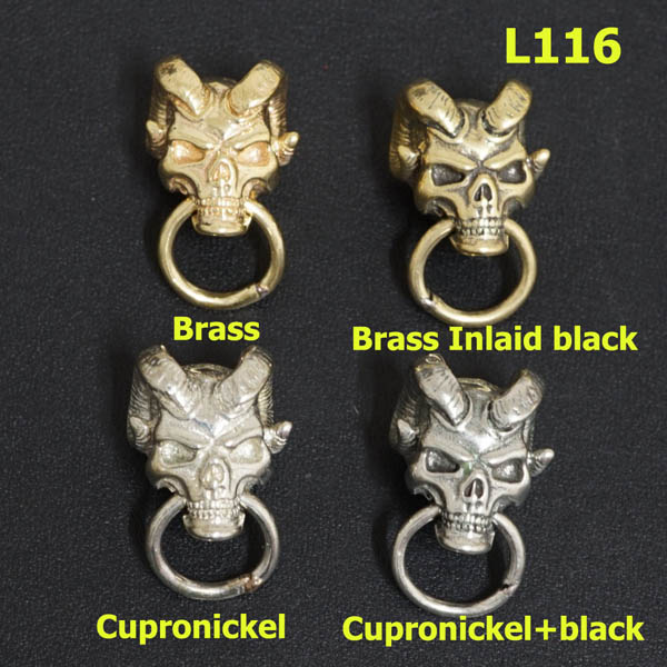 L116 Brass Copper Conchos 28x17mm 1pc/bag