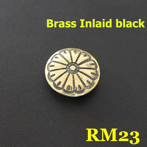 RM23 Brass Conchos Wholesale 26mm 1pc/bag
