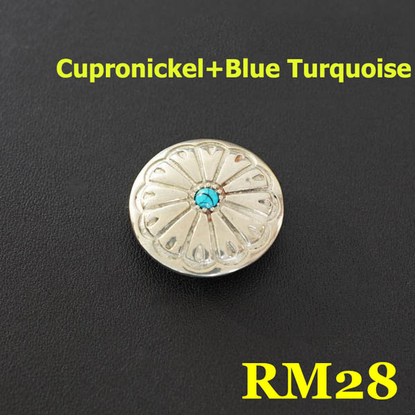 RM28 Pure Copper Flower Conchos 26.5mm 1pc/bag