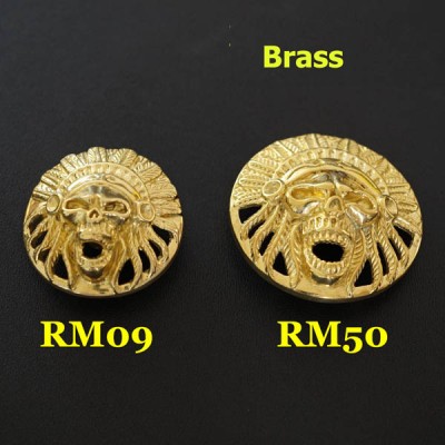 RM50 Brass Concho Supply 42mm 1pc/bag