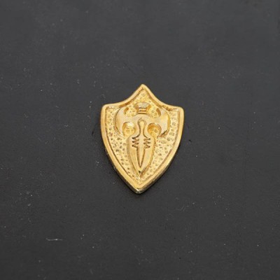 RM65 Shield Badge Conchos 22x30mm 1pc/bag