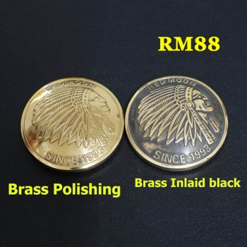 RM88 35mm Indian Chiefs Conchos 35mm 1pc/bag