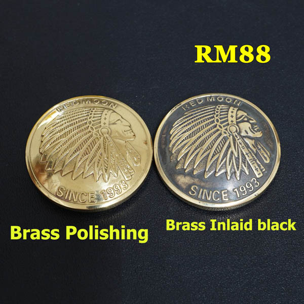 RM88 35mm Indian Chiefs Conchos 35mm 1pc/bag