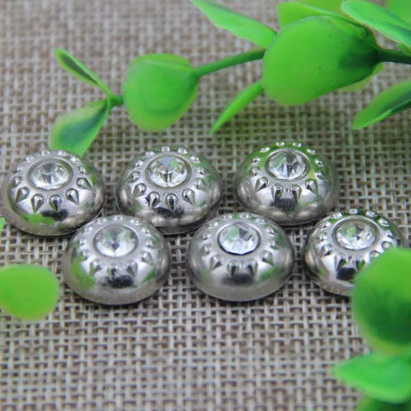 G003 Dome Diamond Rivet 15mm 100pcs/bag