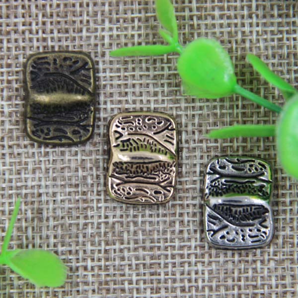 G005 Retro Style Square Rivet 16.5x12.5mm 100pcs/bag