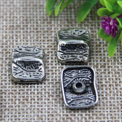 G005 Retro Style Square Rivet 16.5x12.5mm 100pcs/bag