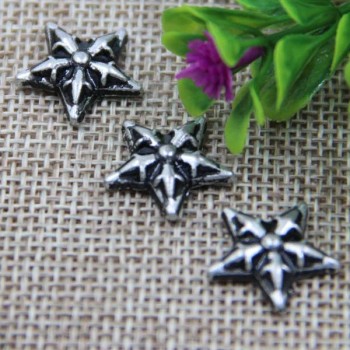 G013 Pentagram Flower Rivet 16mm 100pcs/bag