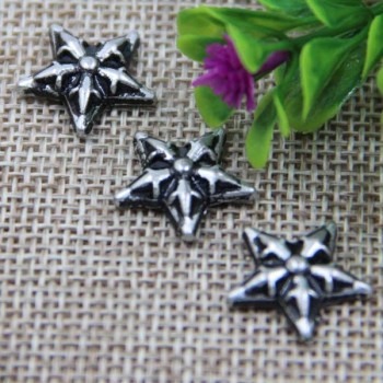 G013 Pentagram Flower Rivet 16mm 100pcs/bag