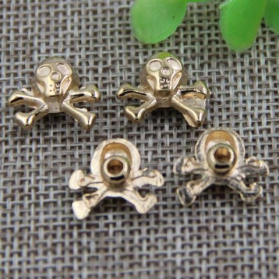G023 Skull Rivet 15mm 100pcs/bag