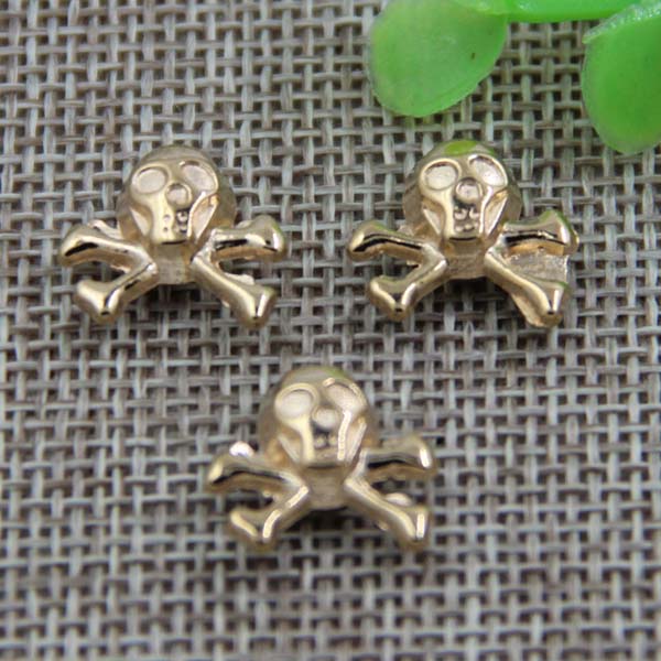 G023 Skull Rivet 15mm 100pcs/bag