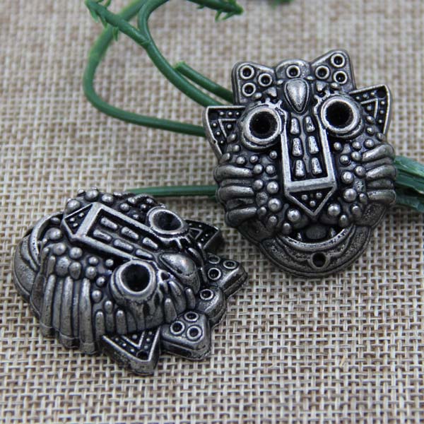 G069 Owl Sew Spikes 38x32mm 100pcs/bag