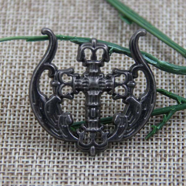 G089 Boat Hook Cross Sew Spikes 37mm 100pcs/bag