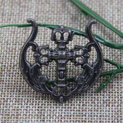 G089 Boat Hook Cross Sew Spikes 37mm 100pcs/bag