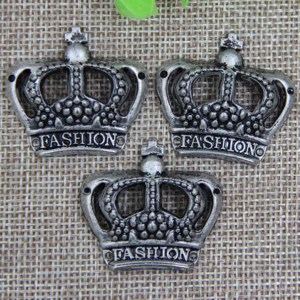 G099 Crown Sew Spikes 34mm 100pcs/bag