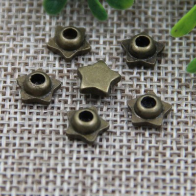 G104 Pentagram Customized Denim Button Rivets 8mm 1000pcs/bag