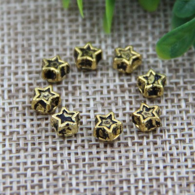 G108 Small Pentagram Customized Denim Jean Button Rivets 5mm 1000pcs/bag
