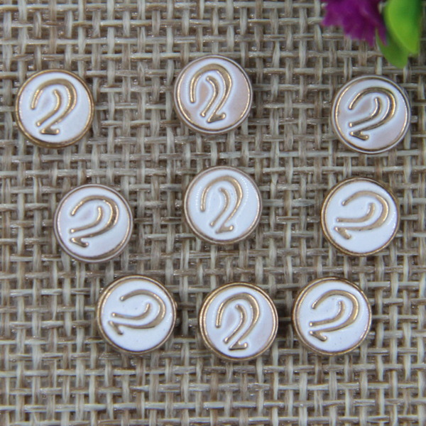 G130 Ear Design Garment Denim Buttons 7mm 1000pcs/bag