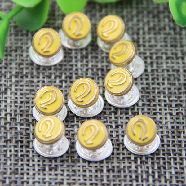 G130 Ear Design Garment Denim Buttons 7mm 1000pcs/bag