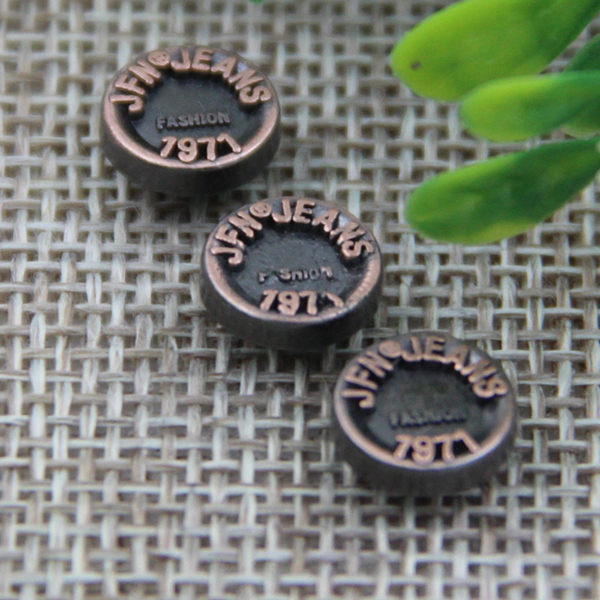 G138 Metal Customized Demin Buttons 9mm 1000pcs/bag