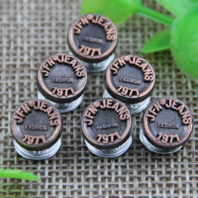 G138 Metal Customized Demin Buttons 9mm 1000pcs/bag