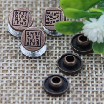 G158 Alloy China Demin Jeans Buttons 8mm 1000pcs/bag