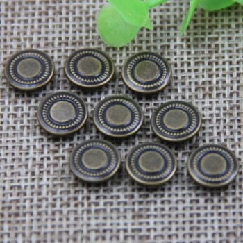 G165 Double Circle Custom Logo Rivets 9.5mm 1000pcs/bag