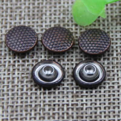 G172 Brass Logo Design Buttons 9.5mm 1000pcs/bag