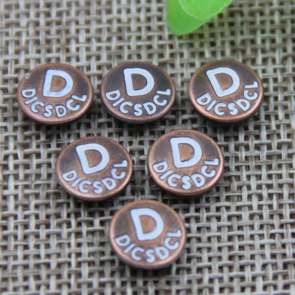 G173 Brass China Jeans Buttons 9.5mm 1000pcs/bag