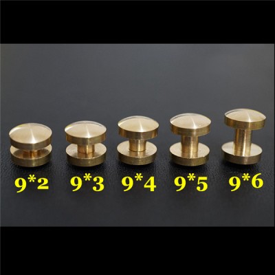 FD0942 Dome Head Chicago Screw Posts 9x4x2mm 100pcs/Bag