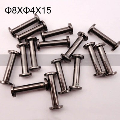 FD8415 Dome Head Chicago Screw Posts 8x4x15mm 100pcs/Bag