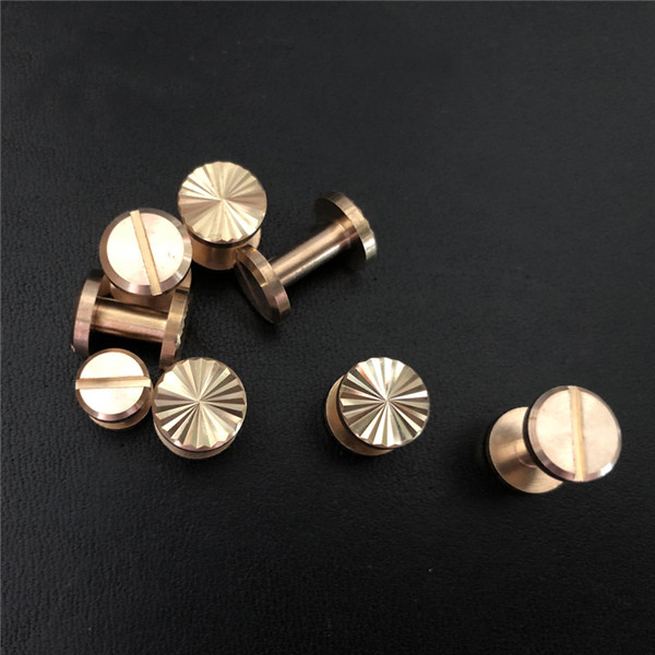 FS001  8 Size Available Sun Flower Head Chicago Screw Posts 100 pcs/Bag