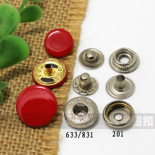 AY107  633#/201#/831# Metal Snap Fastener/Decorative buckle/Leather buckle/Cowboy deduction/Purse buckle