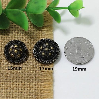 AY115 633#/201#/831# Metal Snap Fastener/Decorative buckle/Leather buckle/Cowboy deduction/Purse buckle