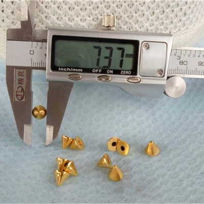 Q002 UV Plated Rivets 7.5x6.4mm 1000pcs/bag