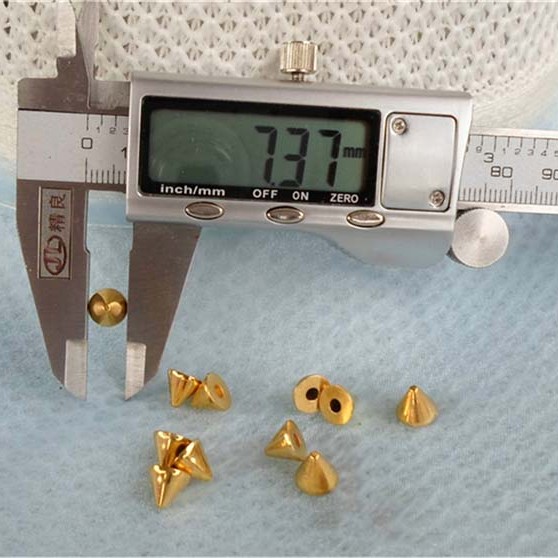 Q002 UV Plated Rivets 7.5x6.4mm 1000pcs/bag