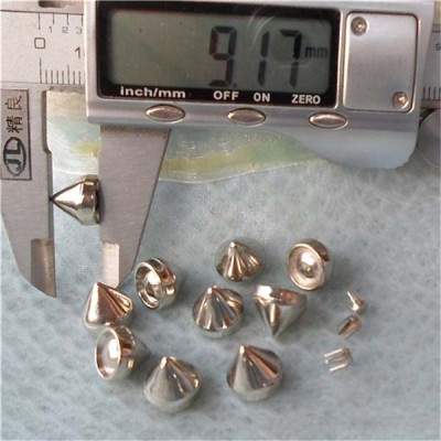 Q037 Cone Plastic Shoe Rivet 10x9mm 1000pcs/bag