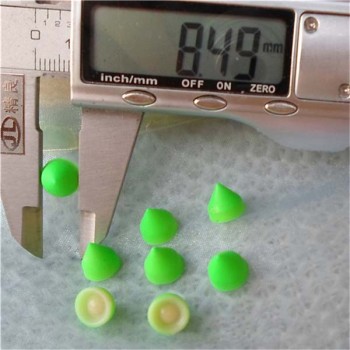Q076 Cone Plastic Fashion Rivet 8.5x8mm 1000pcs/bag