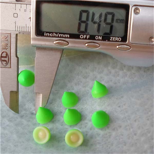 Q076 Cone Plastic Fashion Rivet 8.5x8mm 1000pcs/bag
