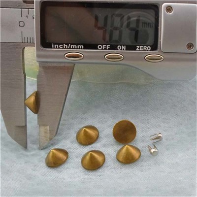 Q092 Cone Plastic Studs Clothing 9x5mm 1000pcs/bag