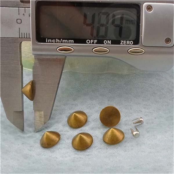 Q092 Cone Plastic Studs Clothing 9x5mm 1000pcs/bag