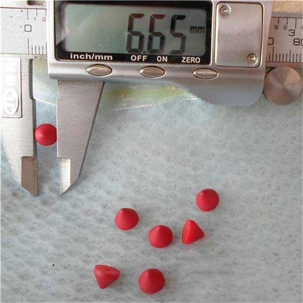 Q130 Cone Resin Rivets 6.6x5mm 1000pcs/bag