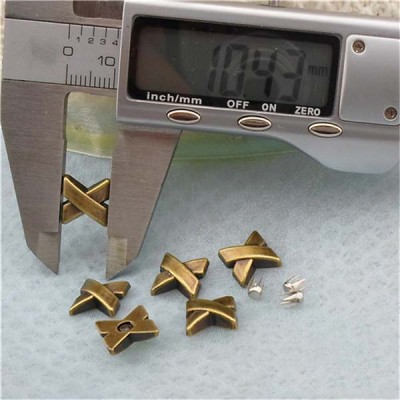 Q159 Cross Plastic Rivets 10x11mm 1000pcs/bag