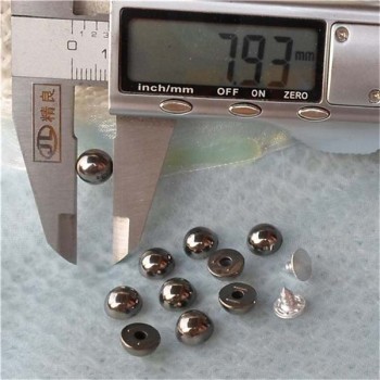 Q014 Round plastic rivets 8x4.5mm 1000pcs/bag